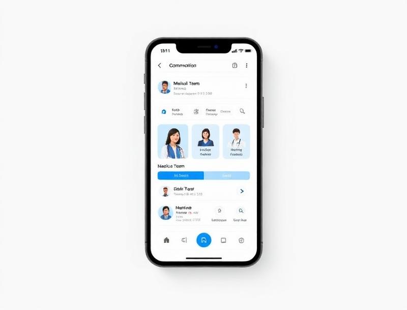 App mobile para comunicação da equipe